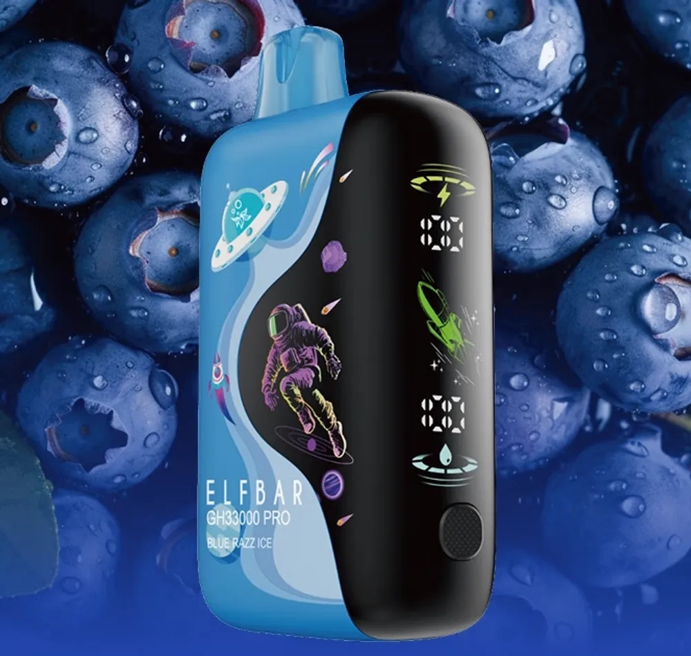 Elf Bar GH33000 Pro – Blue Razz Ice (5% nic)