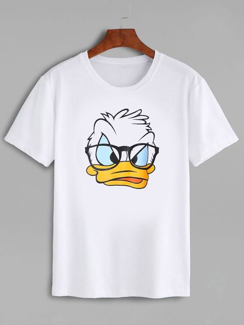 Футболка чоловіча біла Donald Duck-2 Love&Live