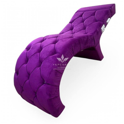 Анатомическая кушетка Mark 333-01 с регулировкой подголовника для лашмейкеров и бровистов