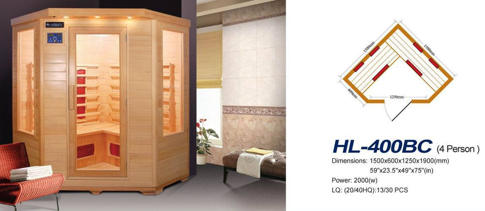 Инфракрасная сауна HL-400BC