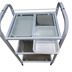 Косметологічний візок R-42 white