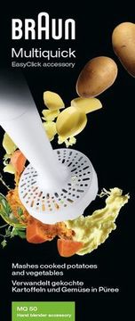 Насадка для пюре Braun MQ 50 White