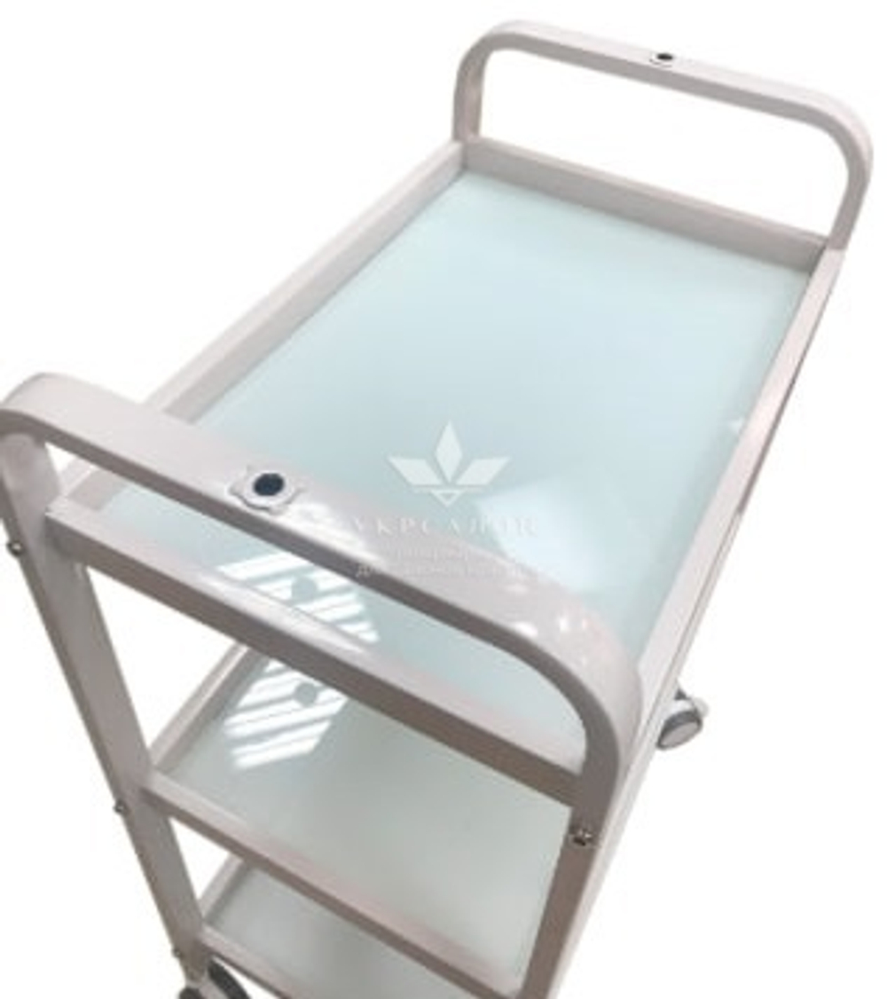 Тележка косметологическая MZT-099 white