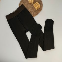 Колготи з утепленням в сердечко