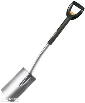 Лопата телескопічна із закругленим лезом Fiskars SmartFit (1000620/131310)