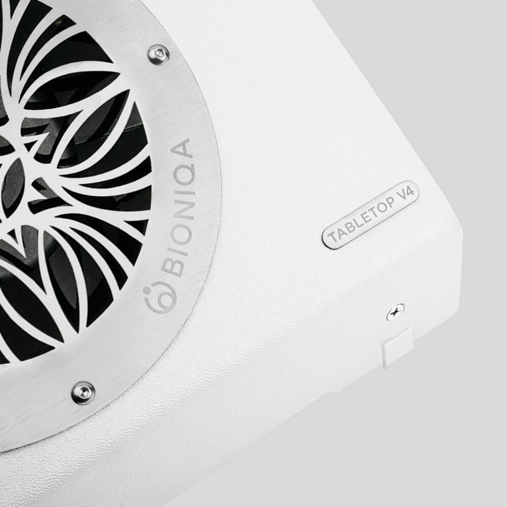 Настольная вытяжка для маникюра Bioniqa Tabletop V4 White