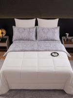 Комплект постельного белья Сатин Velouria Luxe с Одеялом VL002