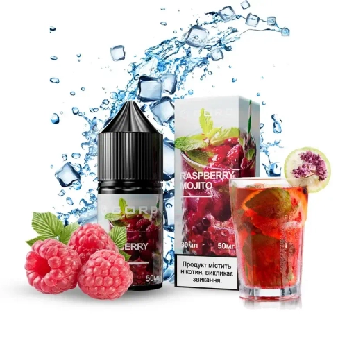 Сольова Рідина Gord Raspberry Mojito (Горд Малиновий Мохіто) 30ml 50mg