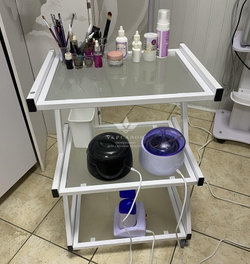 Косметологічний візок R-7 white