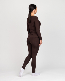 Термобілизна жіноча коричневого кольору (арт. 5752400111)