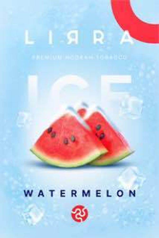 Купить выгодно с доставкой табак Lirra Ice Watermelon (Лира Арбуз Лед)