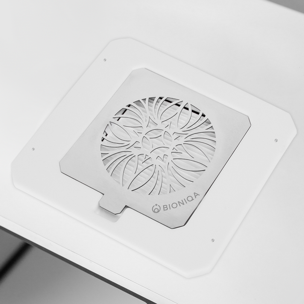 Врезная маникюрная вытяжка с HEPA фильтром Bioniqa Integral V4 White