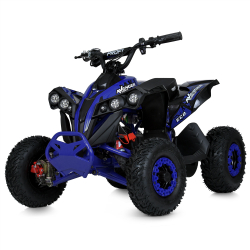 Детский/подростковый квадроцикл на аккумуляторе Prof1 Sprint 26 км/ч 1000W (MP3)