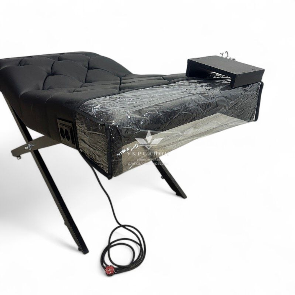 Анатомическая кушетка Mark 444-09 с пуговицами для лашмейкеров и бровистов