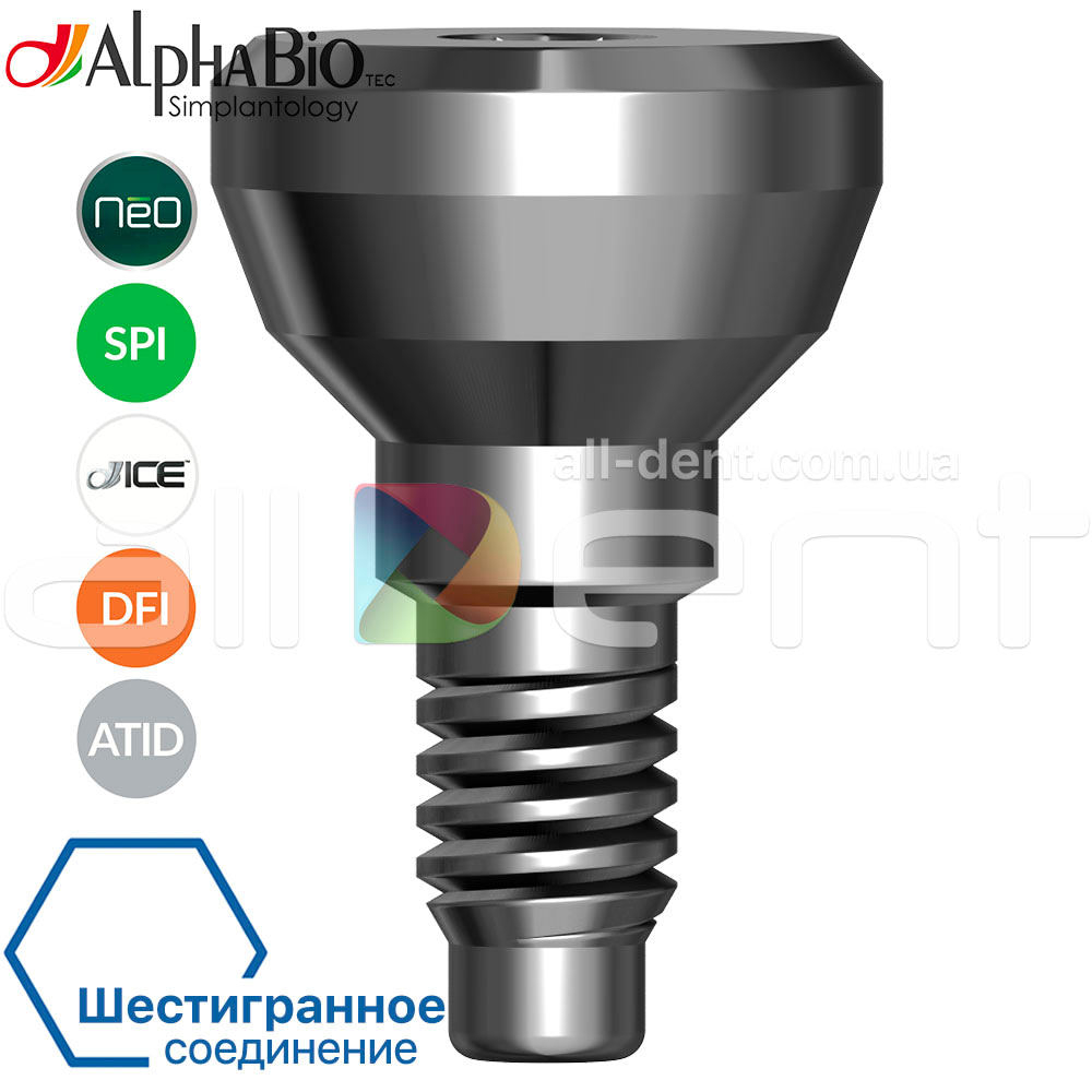 Формирователь десны AlphaBio Шестигранное соединение (IH) 116