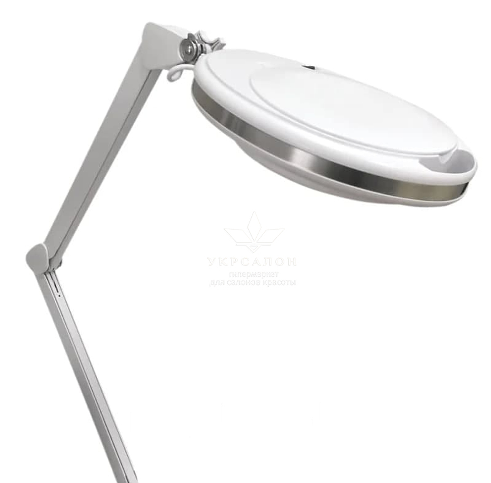 Лампа-лупа 6027К-Н LED с регулировкой яркости, холодный/теплый свет, 1-12W