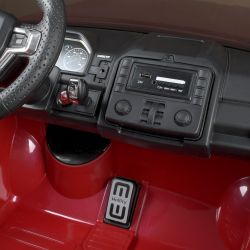 Дитячий двомісний електромобіль джип Ford M 4790EBLR(24V)