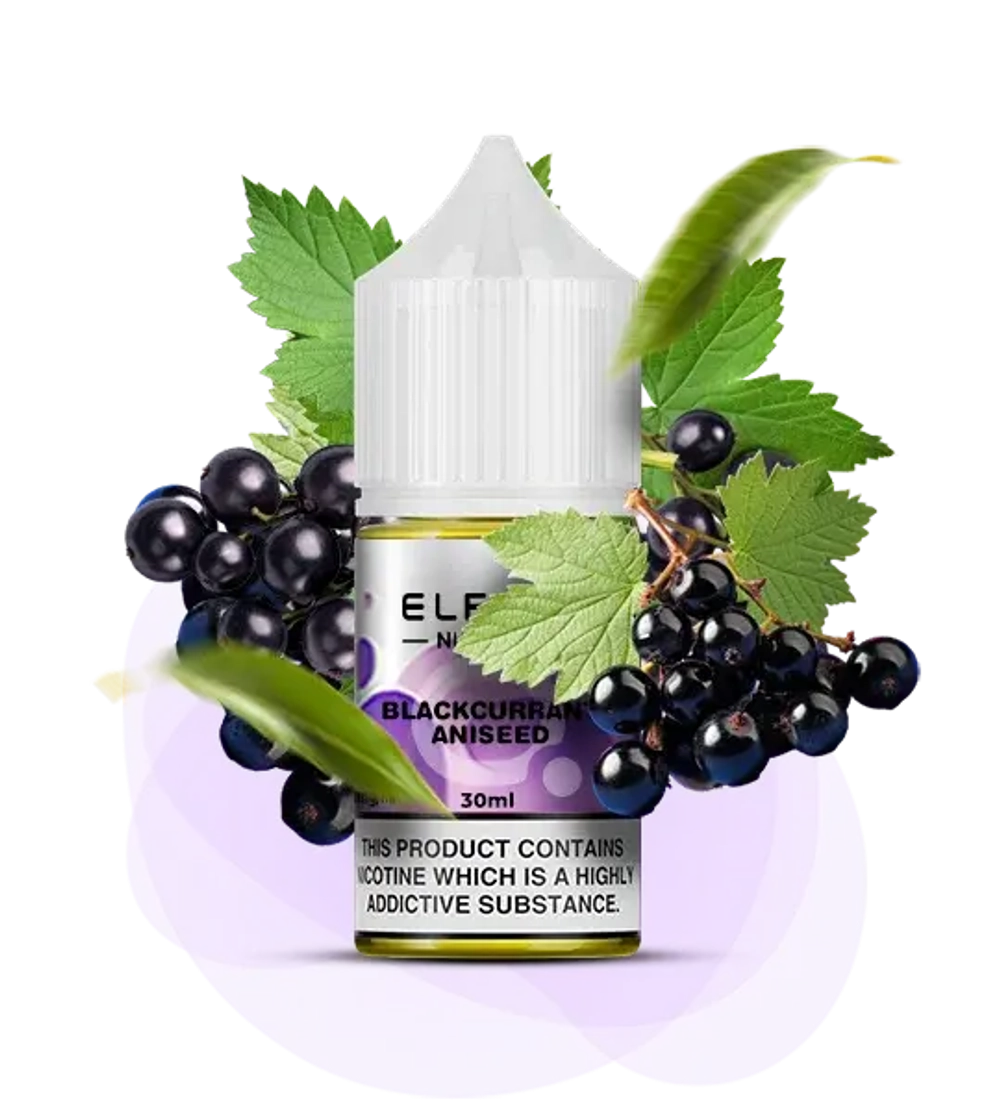 ELFLIQ - Blackcurrant Aniseed (5% nic, 30ml)