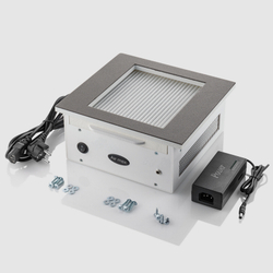 Встраиваемая вытяжка с фильтром Air Max VF12 Plus нержавейка белая