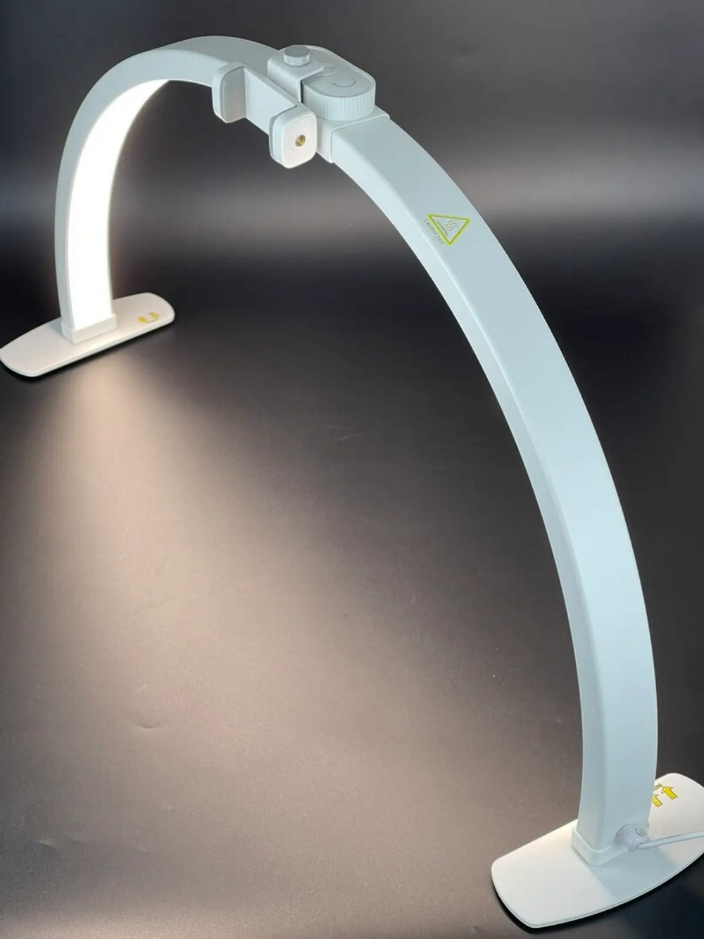 Настільна складана безтіньова LED-лампа F-700A, біла