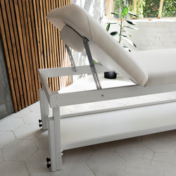 Стаціонарний масажний стіл KP-11 White