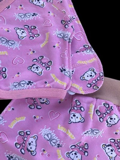 Комплект 2в1: льоля, повзунки "Принт", футер ТМ “Happy ToT” (50 см)