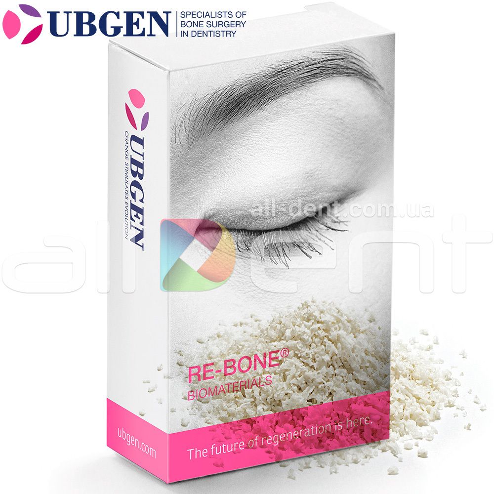 Костный материал Ubgen RE-BONE | кортикально-губчатые гранулы | 1 - 2 мм