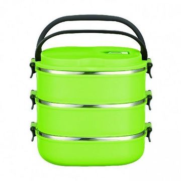 Ланч-бокс 2,7л. 3 попер. Peterhof PH-12416-27 green