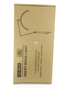 Безтіньова настільна Led лампа на струбціні HD-M3X Global Fashion, 20 Вт, біла