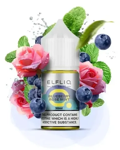 Жидкость ELFLIQ Blueberry Rose Mint (Ельфлик Черника Роза Мята) 30 мл/5%