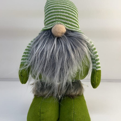 Кукла в полосатой пижаме, зеленый