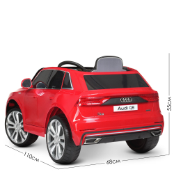 Детский электромобиль джип Audi Q8 Bambi JJ2066EBLR