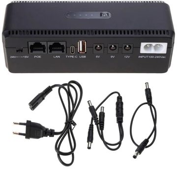 ДБЖ для маршрутизатора Yepo Smart DC-UPS (10400mAh/DC/5-24V/POE) (UA-112485)