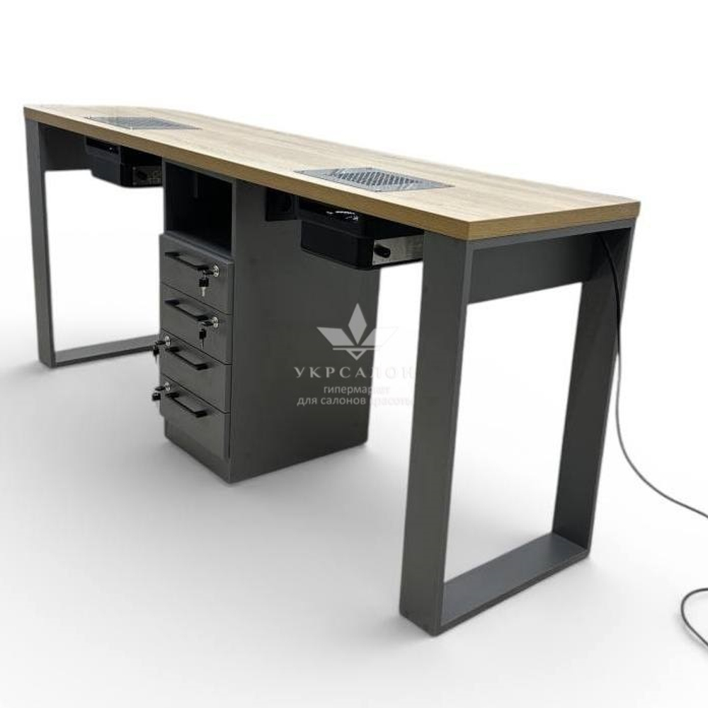 Манікюрний стіл Mark SM-500-12b з витяжкою