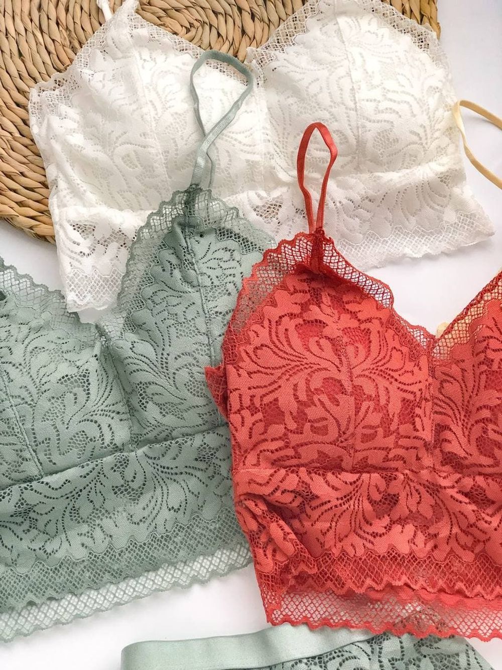 Кружевной комплект