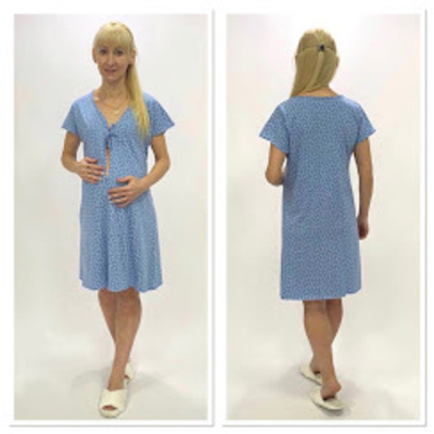 Сорочка для вагітних і годуючих мам, бавовна "Trico" (розмір S)