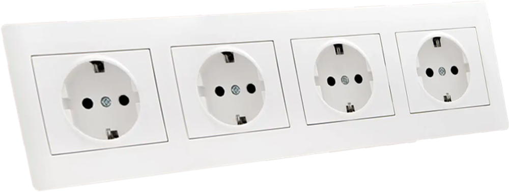 Розетки врезные