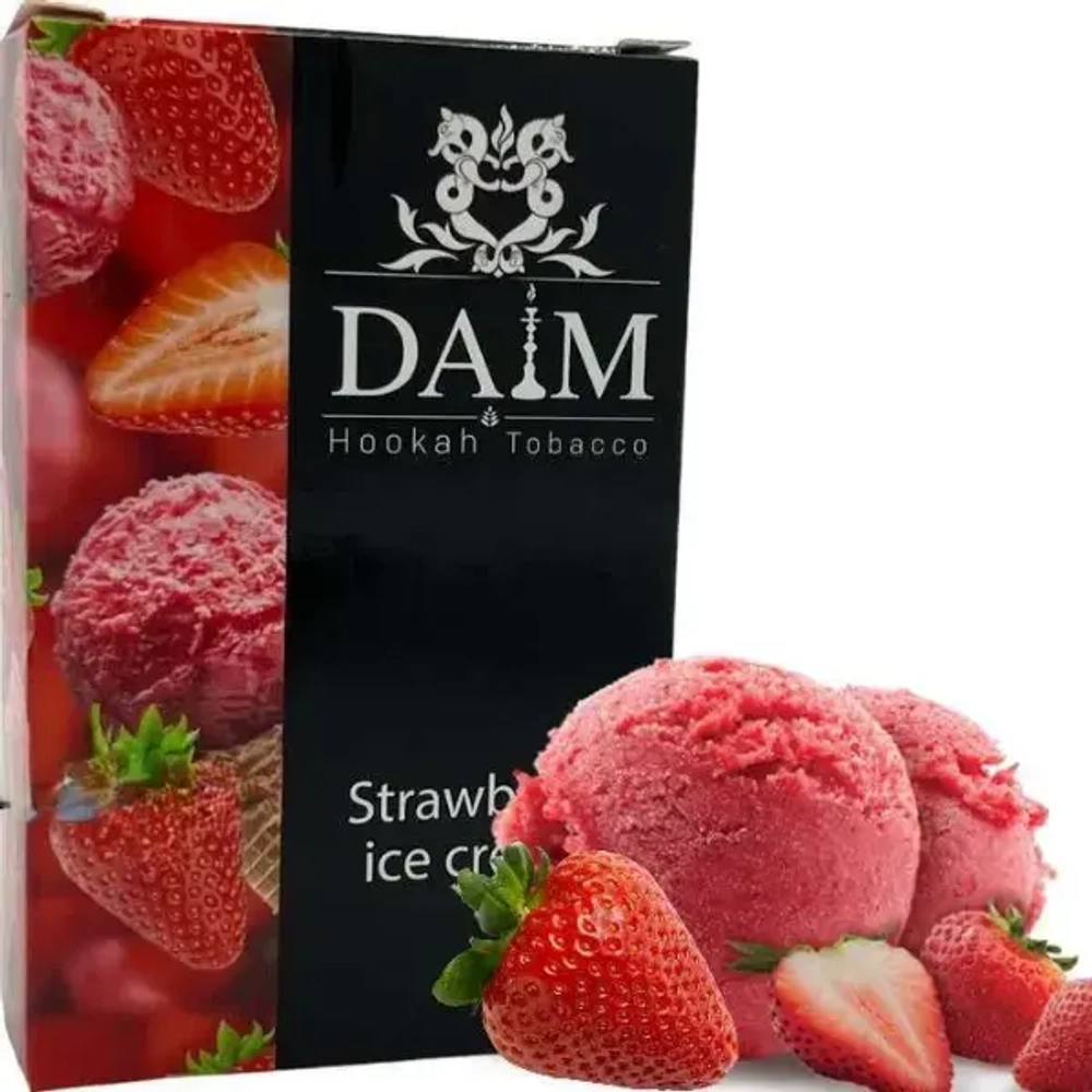 Табак Daim Strawberry Ice Cream (Даим Клубничное Мороженое) 50г