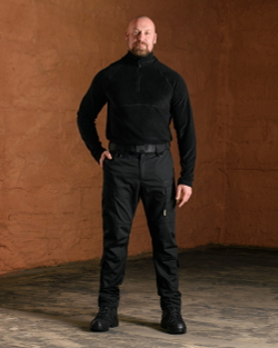 Кофта флісова чорна чоловіча (арт. 4562200601)