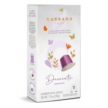 Кофе в капсулах Nespresso Carraro Aluminium Decerato 10 шт