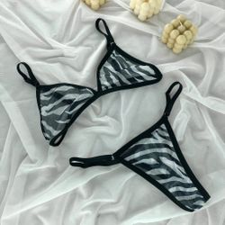 Комплект з принтом зебра