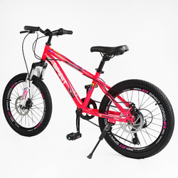 Детский спортивный велосипед 20 дюймов Corso Spirit, оборудование Shimano