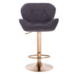 Стільчик для візажу Paris Velor gold