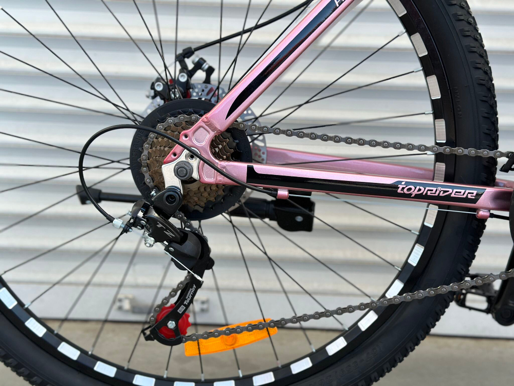 Велосипед горный алюминиевый 26 дюймов Toprider 680 оборудование Shimano