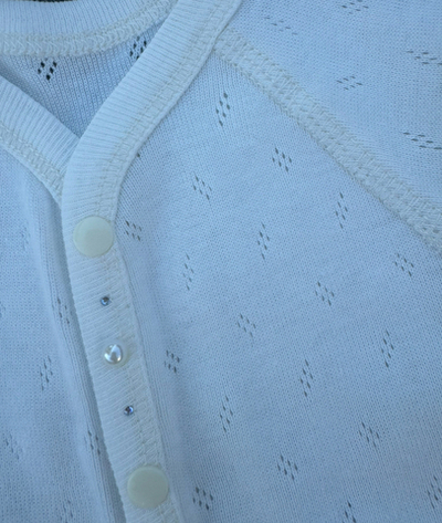 Боді-футболка, рібана ажур ТМ "Happy ToT"