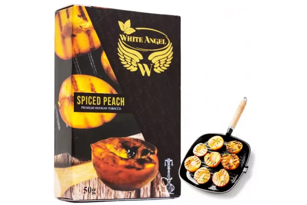 Табак White Angel Spiced Peach (Пряный Персик) для кальянов купить выгодно и быстро