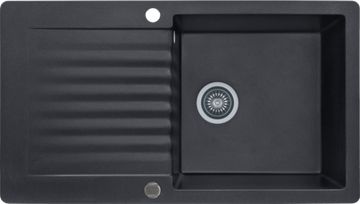 Кухонна мийка KERNAU KGS F 6089 1B1D BLACK METALLIC