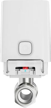Розумний кульовий кран Ajax WaterStop 1/2" Jeweler бездротовий Білий (000029710)