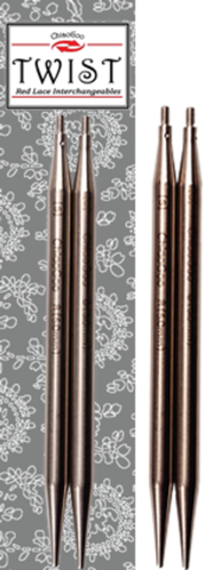 Cпицы ChiaoGoo TWIST Lace Tips (13 cm)