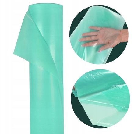 Пленка тепличная 200 мкм, 6м/50м. 24 месяца уф- стабилизатор. Зеленая.